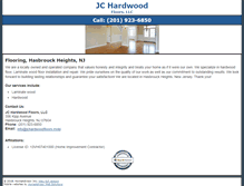 Tablet Screenshot of jchardwoodfloors.net